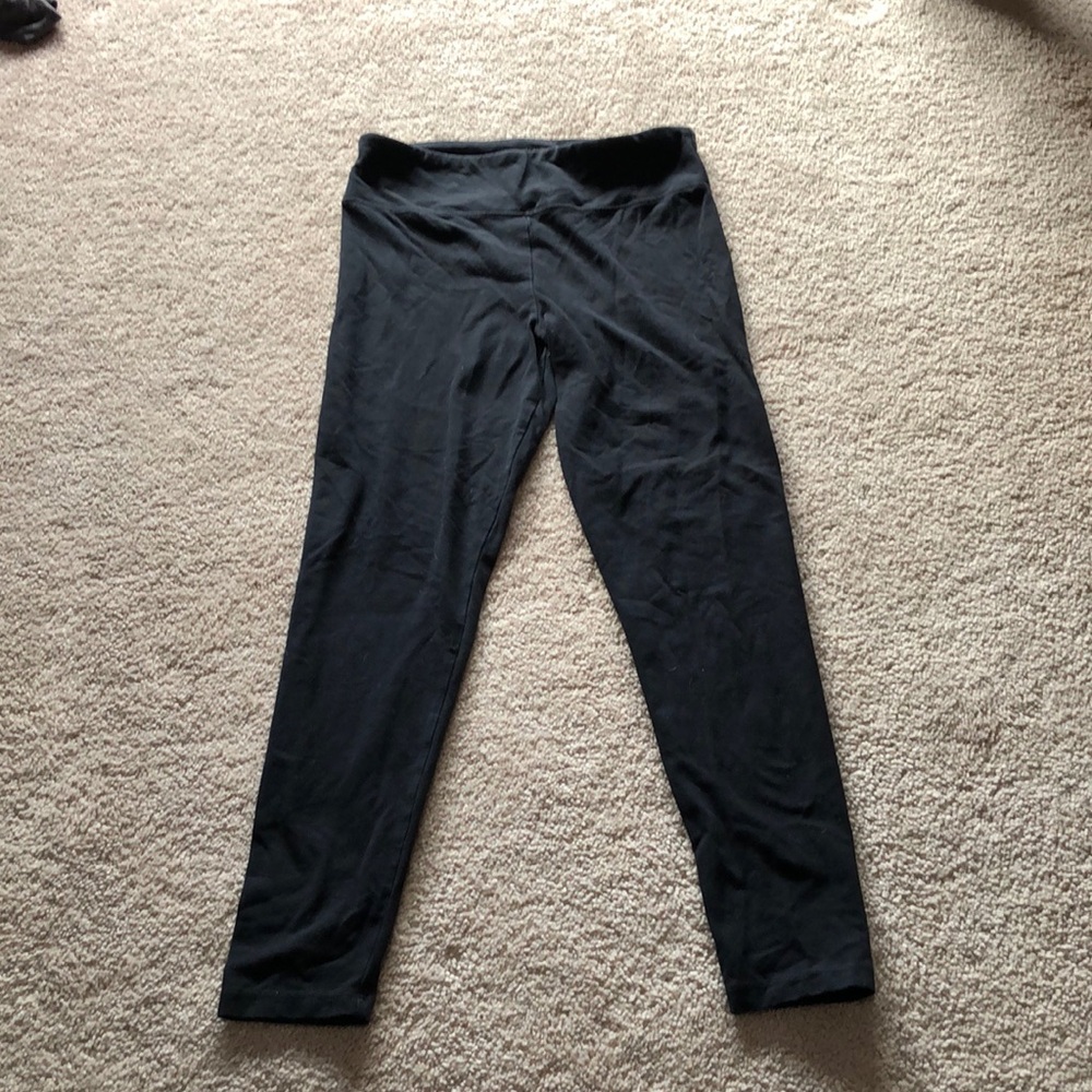 J crew girl leggings black